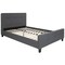 Flash Furniture Platform Bed, Tribeca, Full, Dark Gray HG-30-GG - alternate 5
